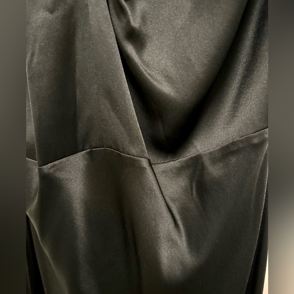 Veronica Beard Alberta Silk Evening Gown in Black🥂 - Picture 6 of 12